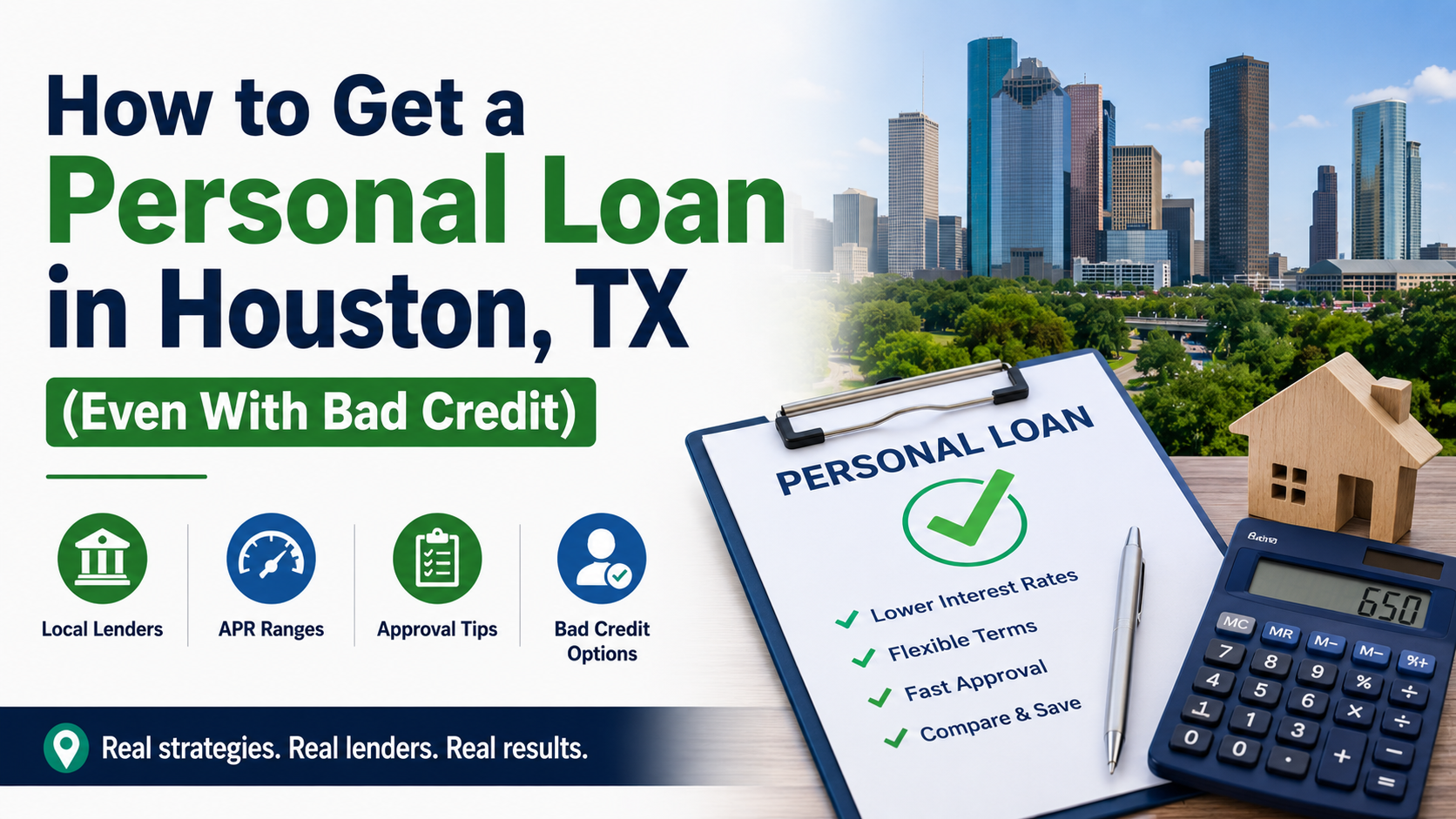 How to Get a Personal Loan in Houston, TX (Even With Bad Credit)